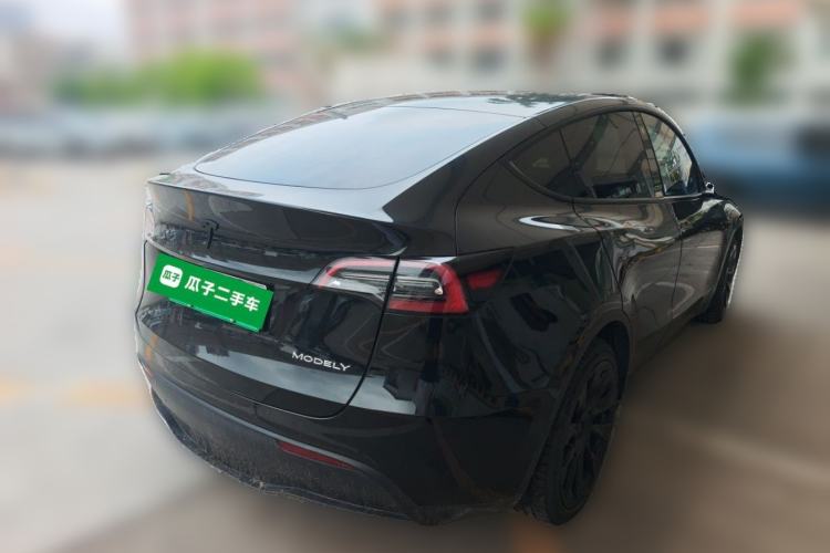 Used Tesla Model Y 2021 Standard Range Rear-Wheel Drive Version Rear Right 45 Deg