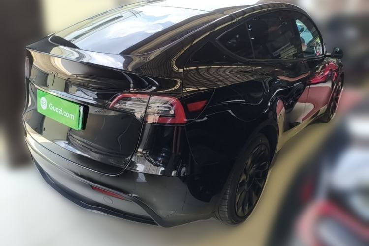 Used Tesla Model Y 2021 Standard Range Rear-Wheel Drive Version Rear Right 45 Deg