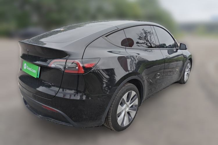 Used Tesla Model Y 2021 Long-Range All-Wheel-Drive Version Rear Right 45 Deg