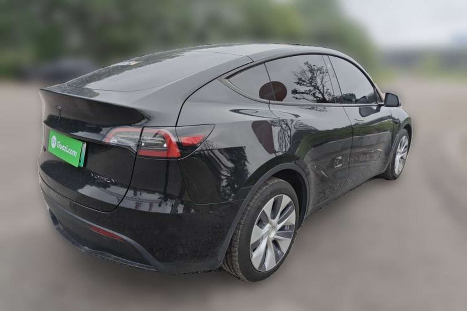 Used Tesla Model Y 2021 Long-Range All-Wheel-Drive Version Rear Right 45 Deg