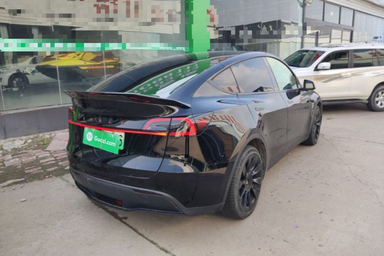 Used Tesla Model Y 2021 Standard Range Rear-Wheel Drive Version Rear Right 45 Deg