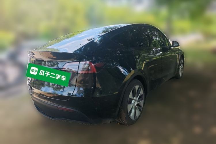 Used Tesla Model Y 2021 Standard Range Rear-Wheel Drive Version Rear Right 45 Deg