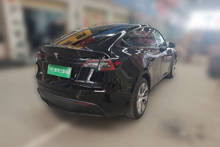 Used Tesla Model Y 2021 Standard Range Rear-Wheel Drive Version Rear Right 45 Deg