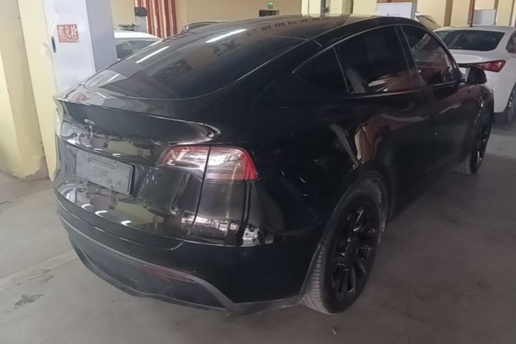 Used Tesla Model Y 2021 Long-Range All-Wheel-Drive Version 3D7 Rear Right 45 Deg