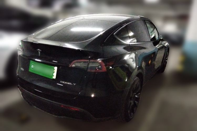 Used Tesla Model Y 2021 Standard Range Rear-Wheel Drive Version Rear Right 45 Deg