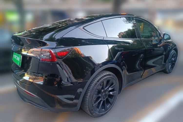 Used Tesla Model Y 2021 Long-Range All-Wheel-Drive Version 3D7 Rear Right 45 Deg
