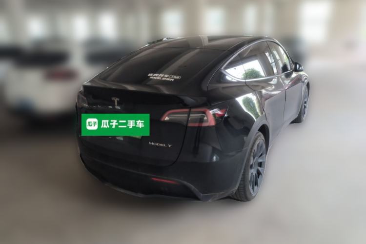 Used Tesla Model Y 2021 Long-Range All-Wheel-Drive Version Rear Right 45 Deg