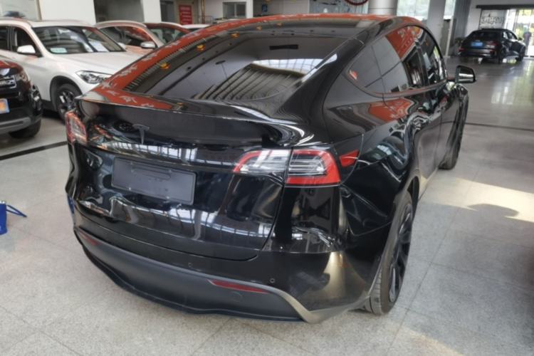 Used Tesla Model Y 2021 Standard Range Rear-Wheel Drive Version Rear Right 45 Deg