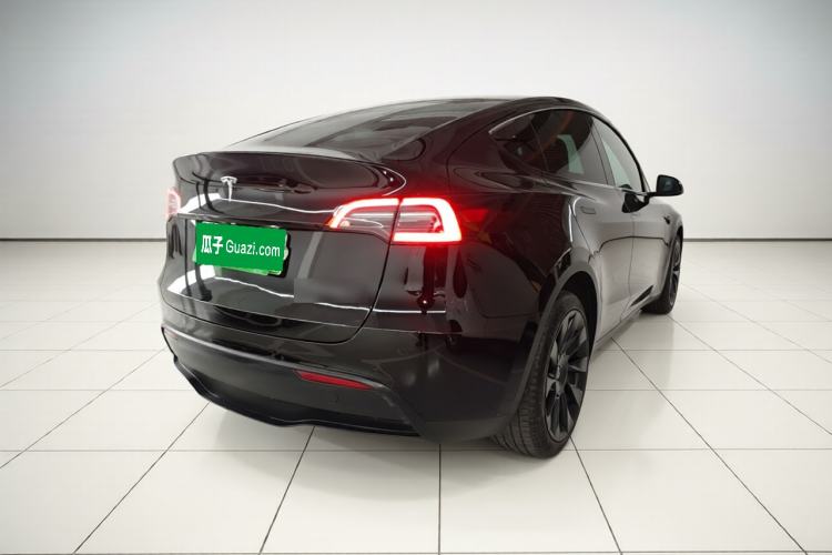 Used Tesla Model Y 2021 Long-Range All-Wheel-Drive Version Rear Right 45 Deg