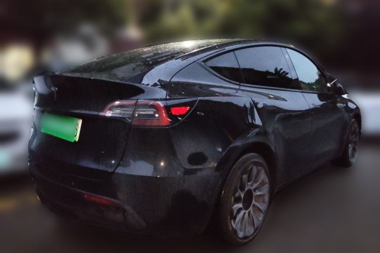 Used Tesla Model Y 2021 Standard Range Rear-Wheel Drive Version Rear Right 45 Deg