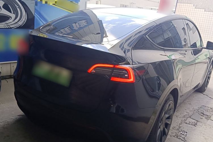 Used Tesla Model Y 2021 Long-Range All-Wheel-Drive Version 3D7 Rear Right 45 Deg