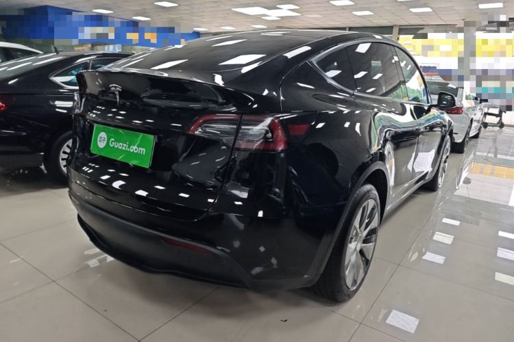 Used Tesla Model Y 2021 Long-Range All-Wheel-Drive Version 3D7 Rear Right 45 Deg