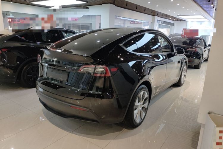 Used Tesla Model Y 2021 Standard Range Rear-Wheel Drive Version Rear Right 45 Deg