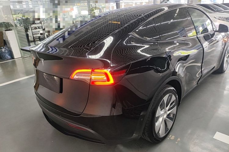 Used Tesla Model Y 2021 Standard Range Rear-Wheel Drive Version Rear Right 45 Deg