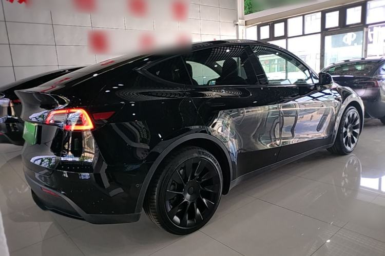 Used Tesla Model Y 2021 Standard Range Rear-Wheel Drive Version Rear Right 45 Deg