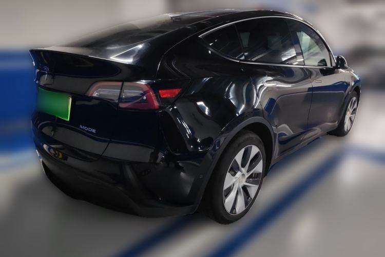 Used Tesla Model Y 2021 Standard Range Rear-Wheel Drive Version Rear Right 45 Deg