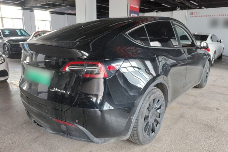 Used Tesla Model Y 2021 Standard Range Rear-Wheel Drive Version Rear Right 45 Deg