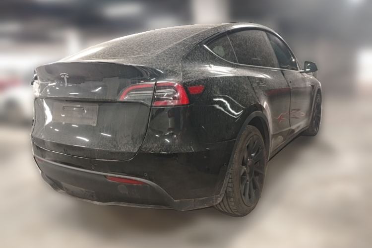 Used Tesla Model Y 2021 Standard Range Rear-Wheel Drive Version Rear Right 45 Deg