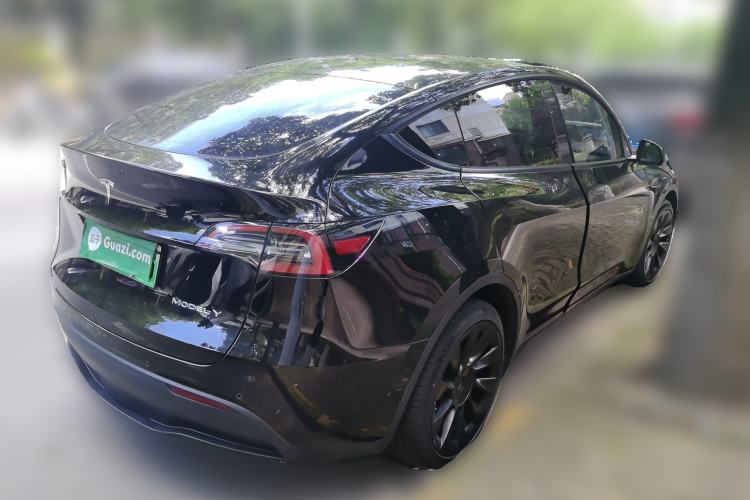 Used Tesla Model Y 2021 Standard Range Rear-Wheel Drive Version Rear Right 45 Deg