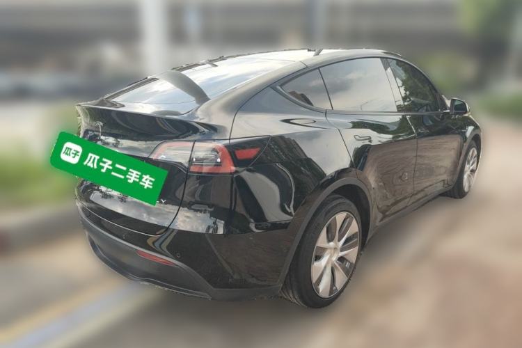 Used Tesla Model Y 2021 Standard Range Rear-Wheel Drive Version Rear Right 45 Deg