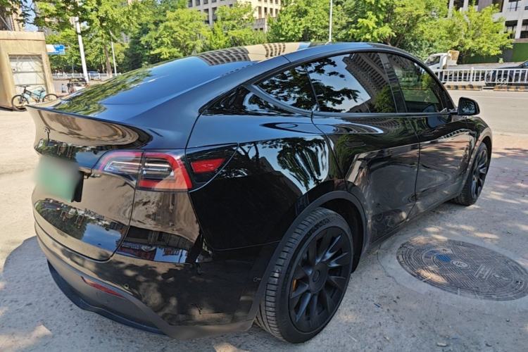 Used Tesla Model Y 2021 Standard Range Rear-Wheel Drive Version Rear Right 45 Deg