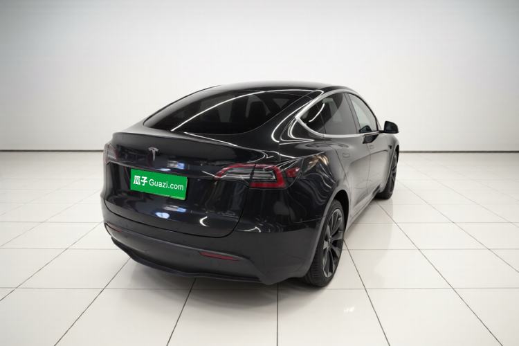 Used Tesla Model Y 2021 Standard Range Rear-Wheel Drive Version Rear Right 45 Deg
