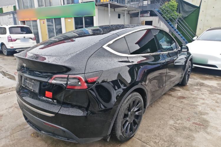 Used Tesla Model Y 2021 Standard Range Rear-Wheel Drive Version Rear Right 45 Deg