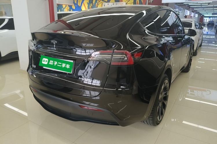Used Tesla Model Y 2021 Standard Range Rear-Wheel Drive Version Rear Right 45 Deg