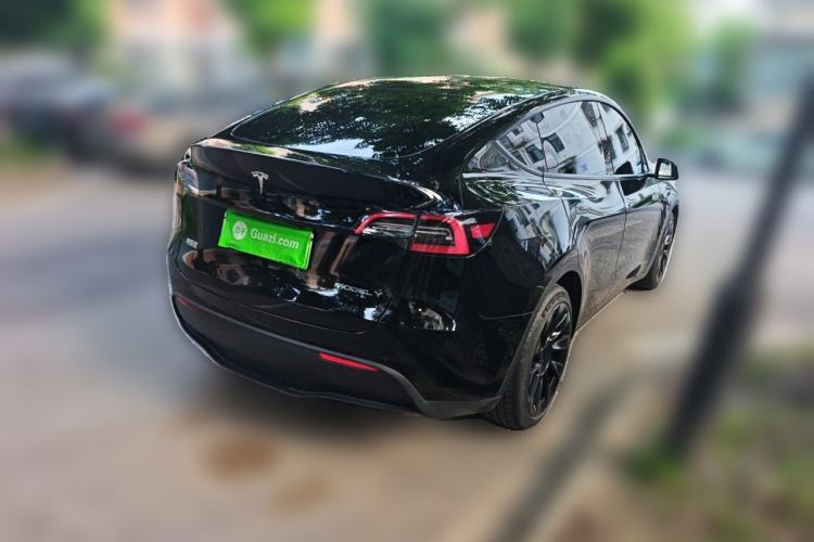 Used Tesla Model Y 2021 Standard Range Rear-Wheel Drive Version Rear Right 45 Deg