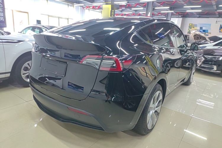 Used Tesla Model Y 2021 Standard Range Rear-Wheel Drive Version Rear Right 45 Deg