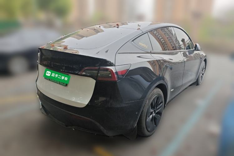 Used Tesla Model Y 2021 Standard Range Rear-Wheel Drive Version Rear Right 45 Deg