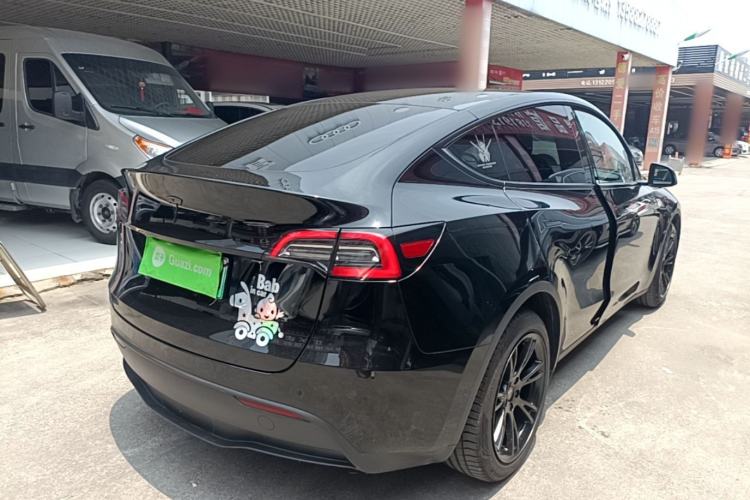 Used Tesla Model Y 2021 Long-Range All-Wheel-Drive Version 3D7 Rear Right 45 Deg