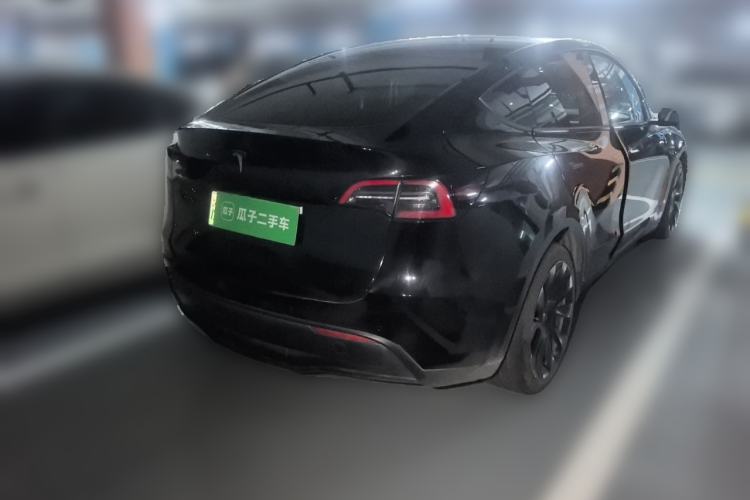Used Tesla Model Y 2021 Standard Range Rear-Wheel Drive Version Rear Right 45 Deg