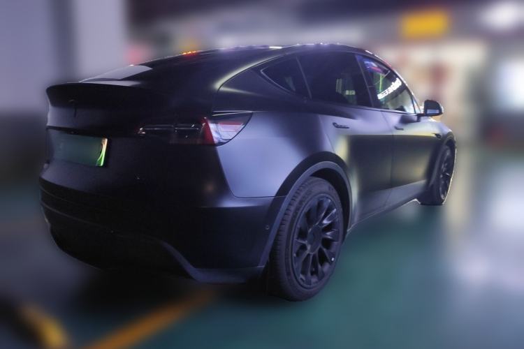 Used Tesla Model Y 2021 Standard Range Rear-Wheel Drive Version Rear Right 45 Deg