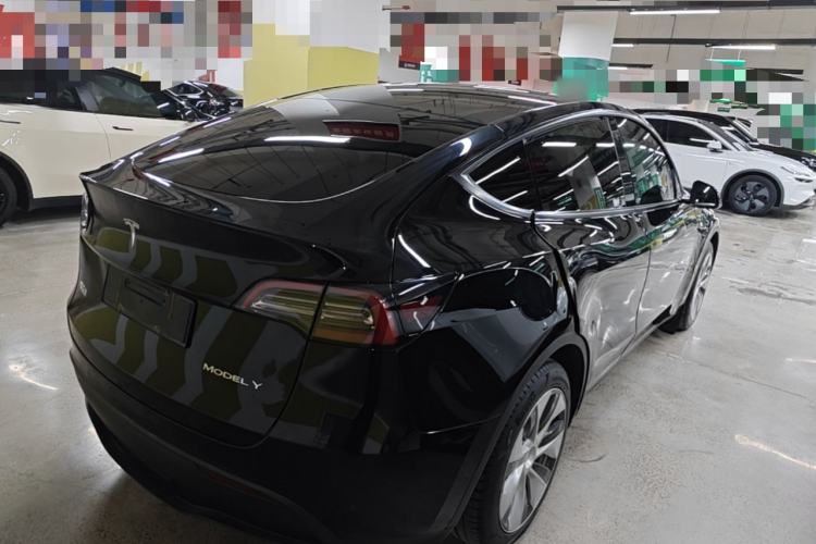Used Tesla Model Y 2021 Standard Range Rear-Wheel Drive Version Rear Right 45 Deg