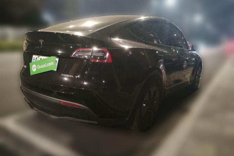 Used Tesla Model Y 2021 Standard Range Rear-Wheel Drive Version Rear Right 45 Deg