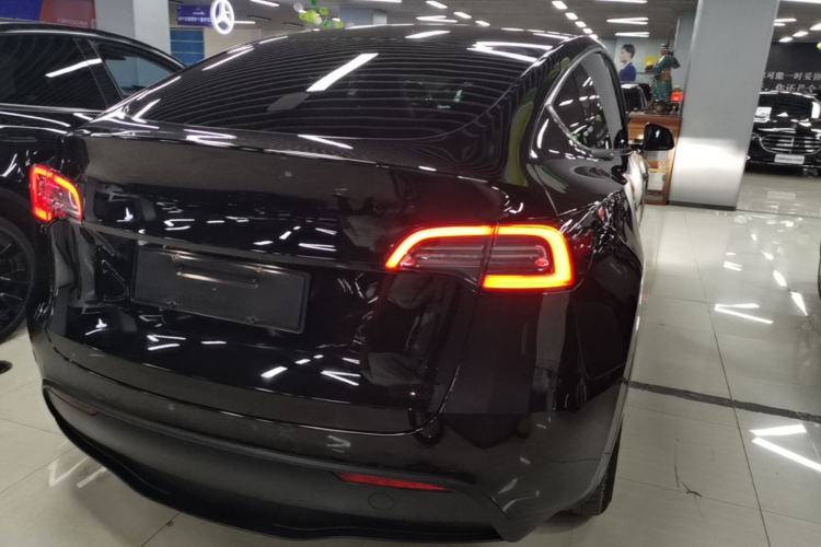Used Tesla Model Y 2021 Long-Range All-Wheel-Drive Version 3D7 Rear Right 45 Deg