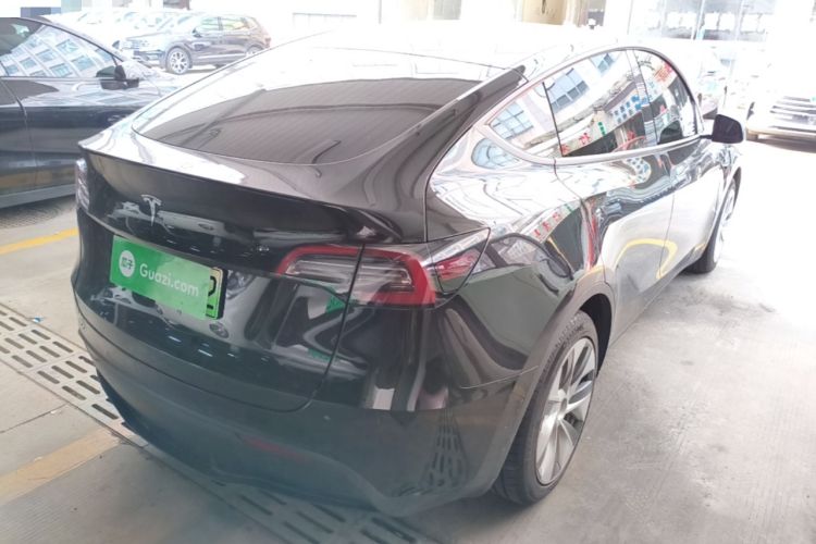 Used Tesla Model Y 2021 Standard Range Rear-Wheel Drive Version Rear Right 45 Deg