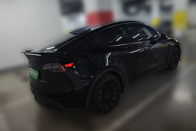 Used Tesla Model Y 2021 Standard Range Rear-Wheel Drive Version Rear Right 45 Deg
