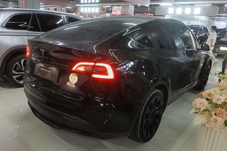 Used Tesla Model Y 2021 Standard Range Rear-Wheel Drive Version Rear Right 45 Deg