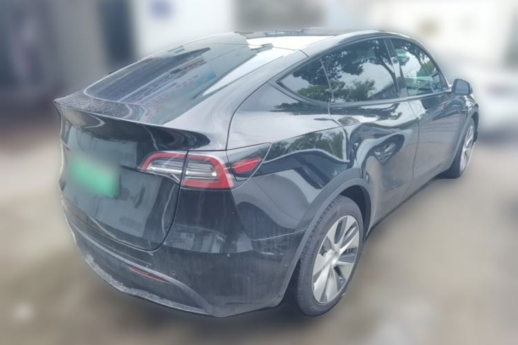 Used Tesla Model Y 2021 Long-Range All-Wheel-Drive Version 3D7 Rear Right 45 Deg