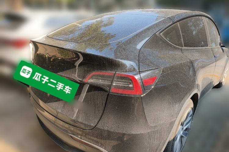 Used Tesla Model Y 2021 Standard Range Rear-Wheel Drive Version Rear Right 45 Deg