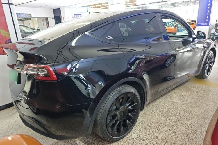 Used Tesla Model Y 2021 Standard Range Rear-Wheel Drive Version Rear Right 45 Deg