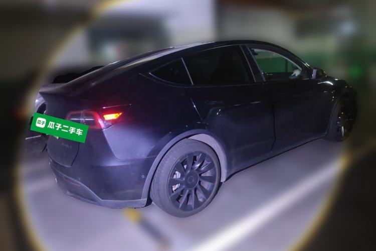 Used Tesla Model Y 2021 Long-Range All-Wheel-Drive Version 3D7 Rear Right 45 Deg
