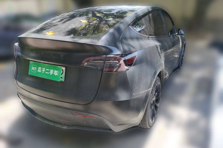 Used Tesla Model Y 2021 Long-Range All-Wheel-Drive Version 3D7 Rear Right 45 Deg