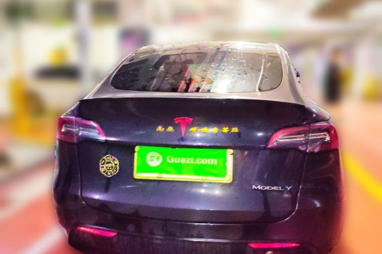 Used Tesla Model Y 2021 Long-Range All-Wheel-Drive Version Rear
