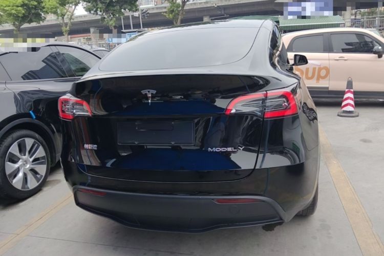 Used Tesla Model Y 2021 Long-Range All-Wheel-Drive Version 3D7 Rear