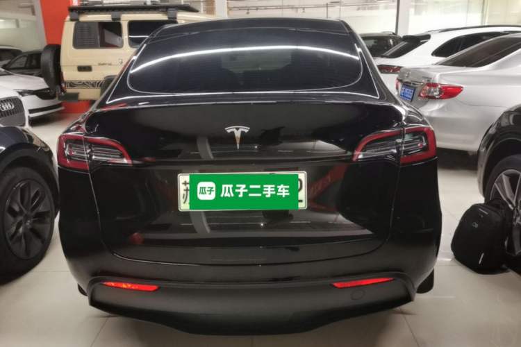 Used Tesla Model Y 2021 Long-Range All-Wheel-Drive Version 3D7 Rear