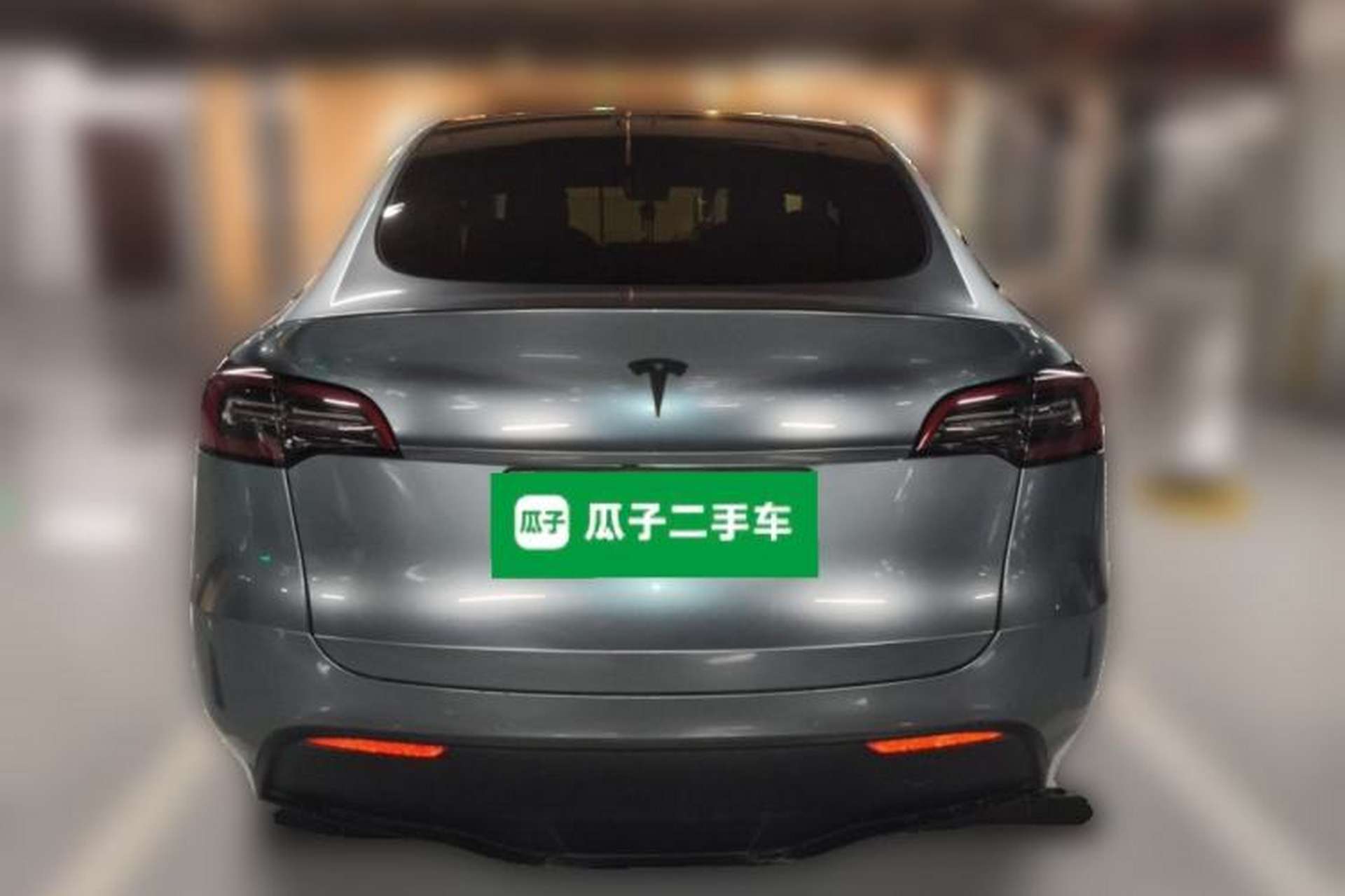 Used Tesla Model Y 2021 Long-Range All-Wheel-Drive Version Rear
