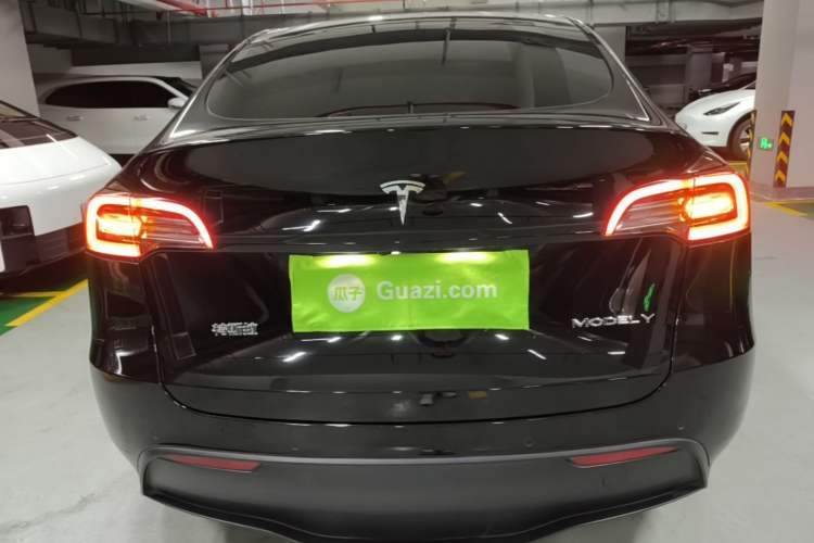 Used Tesla Model Y 2021 Long-Range All-Wheel-Drive Version Rear
